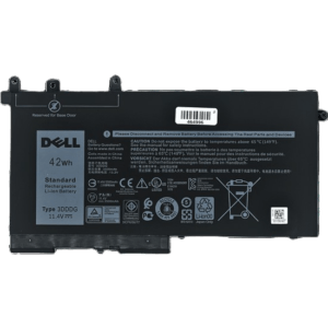 3DDDG ORIGINAL DELL BATTERY 42WH 11.4V